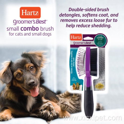 Best Combo Grooming Brush for Cat Small Dogs